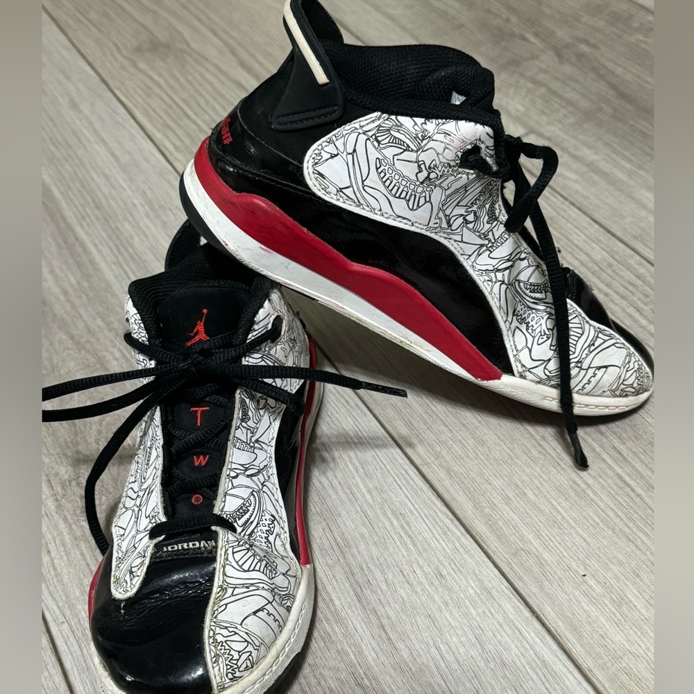 AIR JORDAN DUB ZERO WHITE TRUE RED